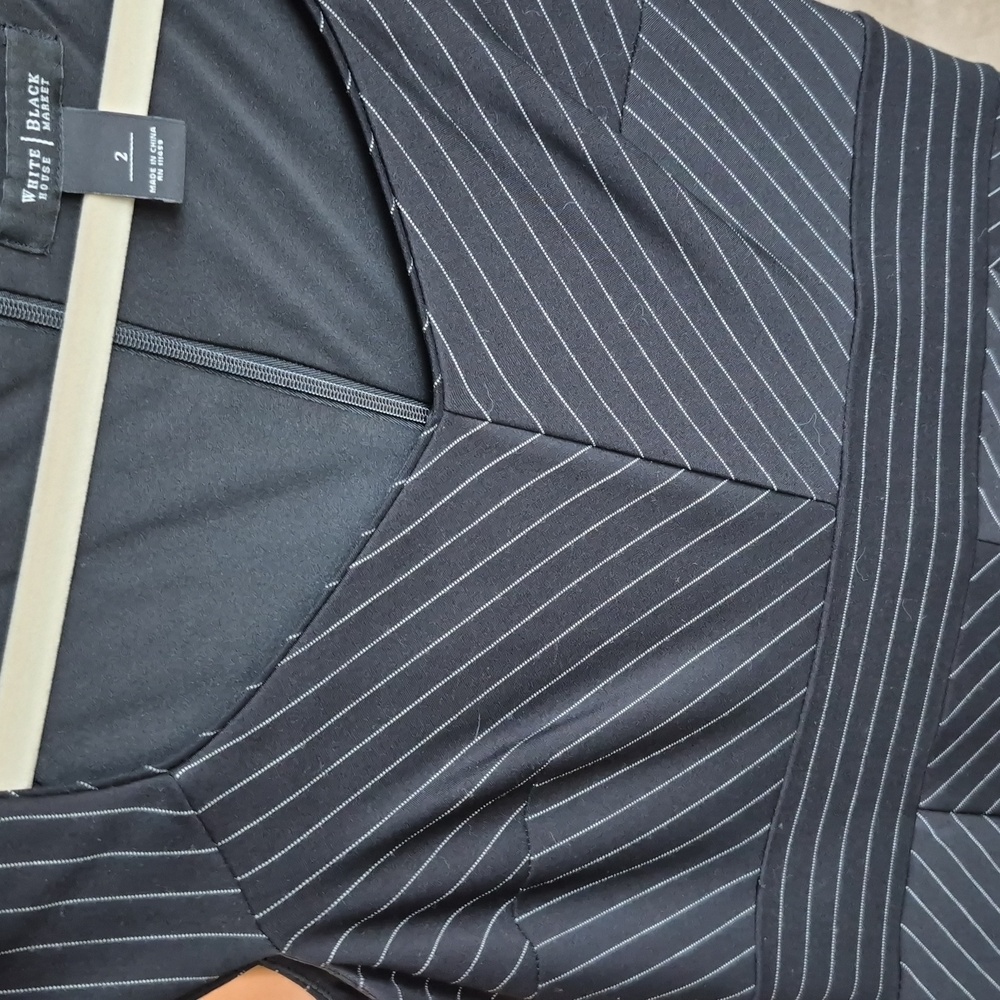 WHBM Pinstripe Dress